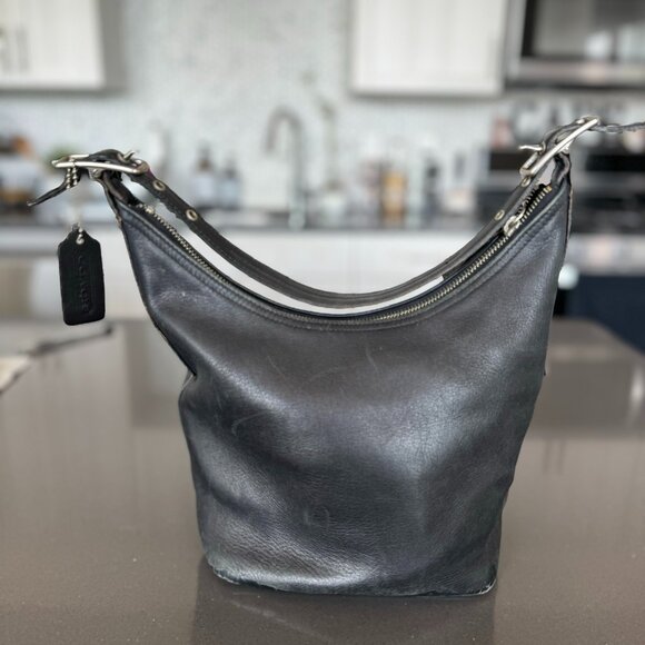 Coach Handbags - Vintage Coach Legacy Black Leather Purse